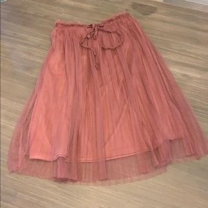 Tulle skirt